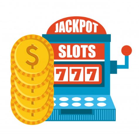 jackpot slots 777 med stora guldmynt bredvid